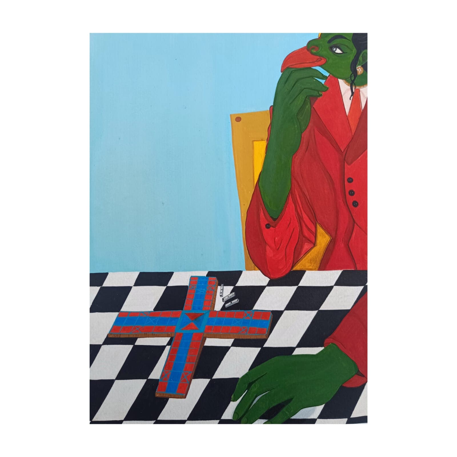 Garuda playing Pasha